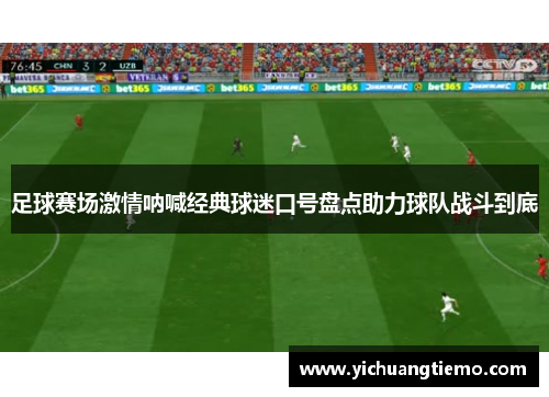 足球赛场激情呐喊经典球迷口号盘点助力球队战斗到底